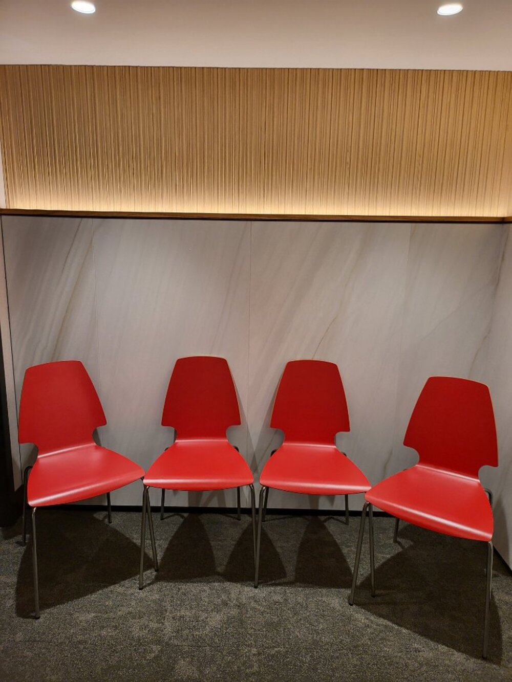4 Red Chairs - Picture 11 of 13